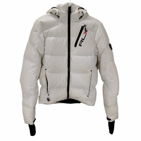 アールエルエックスラルフローレン RLX RALPH LAUREN ナイロン ジップアップ フーデッド ダウンジャケット メンズ