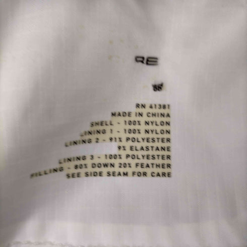 アールエルエックスラルフローレン RLX RALPH LAUREN ナイロン ジップアップ フーデッド ダウンジャケット メンズ