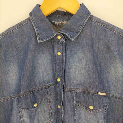 ディーゼル DIESEL デニムシャツワンピース レディース