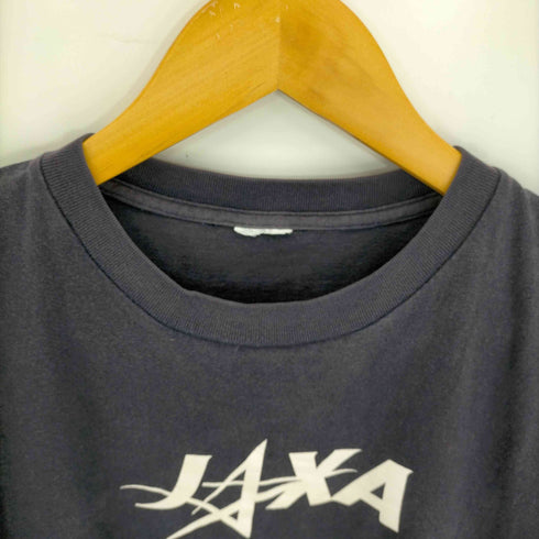 JAXA 企業系 ボックスシルエット クルーネックTシャツ メンズ