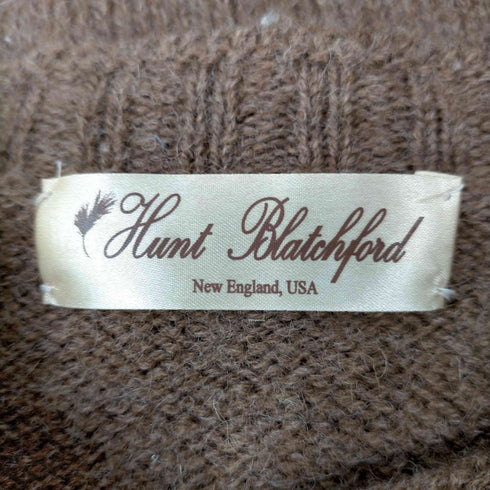 ハントブラッチフォード HUNT BLATCHFORD スコットランド製 ウールニット メンズ US:34