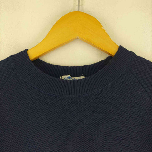 アディダスオリジナルス adidas Originals 80S デサント製 フロントロゴ刺繍スウェット メンズ import:L