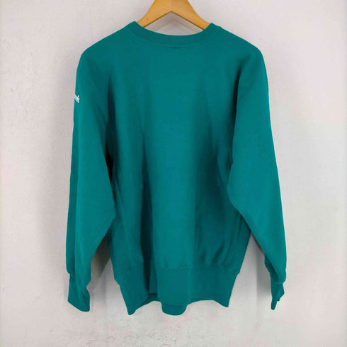 チャンピオン Champion USA製 REVERSE WAVE トリコタグ ボックスロゴ SOLT JOUCH クルーネックスウェット メンズ import:L