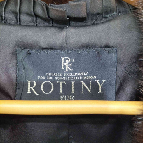 ロティニー ROTINY ミンクファー 毛皮コート レディース US:6