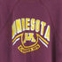 チャンピオン Champion 80S MADE IN USA ラバープリントラグランスウェット MINESOTA メンズ import:XL