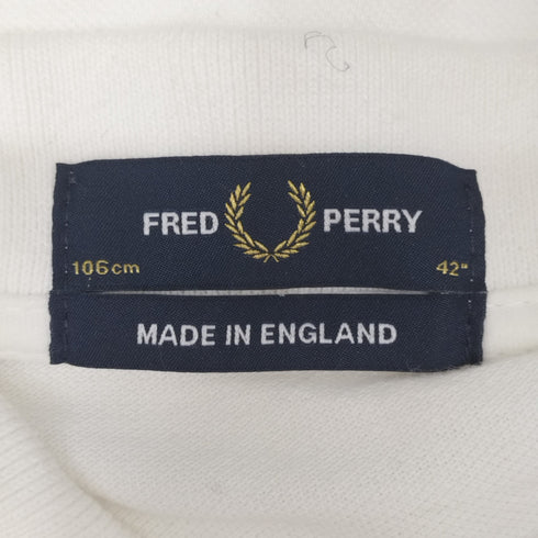 フレッドペリー FRED PERRY 胸元ワンポイント刺繍 S/S ポロシャツ メンズ FR:42