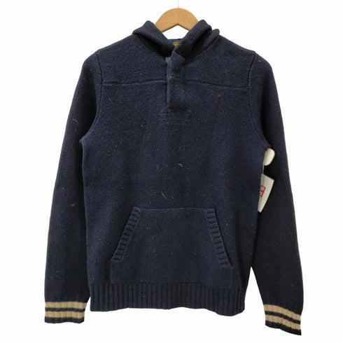 ラグビーラルフローレン Rugby Ralph Lauren エルボーパッチ ウール フーディニット メンズ import:XS