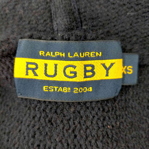ラグビーラルフローレン Rugby Ralph Lauren エルボーパッチ ウール フーディニット メンズ import:XS