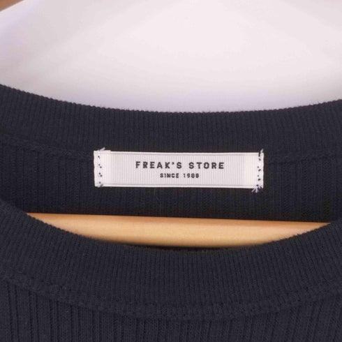 フリークスストア FREAKS STORE パフスリーブ リブブラウス レディース FREE