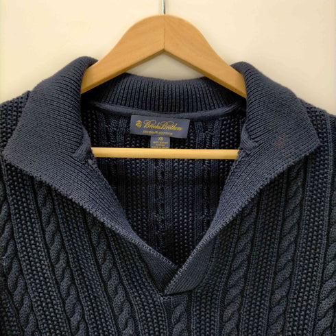 ブルックスブラザーズ BROOKS BROTHERS SUPIMA COTTON ケーブルニット メンズ import:XS