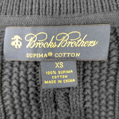 ブルックスブラザーズ BROOKS BROTHERS SUPIMA COTTON ケーブルニット メンズ import:XS