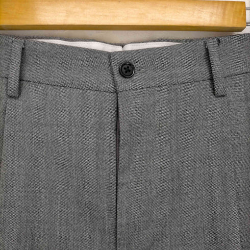 ユナイテッドアローズグリーンレーベルリラクシング UNITED ARROWS green label relaxing TWPU ホームスパン 1プリーツ スラックス メンズ JPN:XS