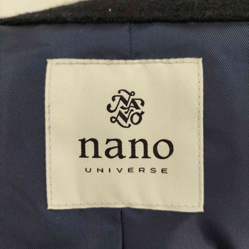 ナノユニバース nano universe 21AW ボンディング ウール ロング コート レディース JPN:36