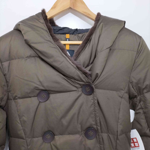 ピレネックス Pyrenex ダウンコート ロング ラビットファー レディース JPN:36 36