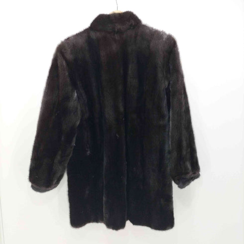 サガミンク SAGA MINK 金サガ 毛皮 コート ミンクファー ハーフコート レディース