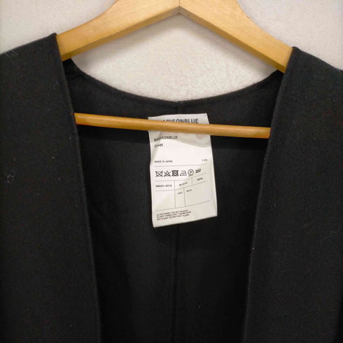 マディソンブルー MADISONBLUE 20SS SHAWL CAPE ケープコート ロング ノースリーブ ボタンレス レディース JPN:M