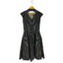 フォクシー FOXEY FOXEY BOUTIQUE BAROQUE ドレス ワンピース ひざ丈 ノースリーブ シルク混 ビジューベルト付き レディース JPN:38
