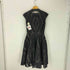 フォクシー FOXEY FOXEY BOUTIQUE BAROQUE ドレス ワンピース ひざ丈 ノースリーブ シルク混 ビジューベルト付き レディース JPN:38