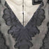フォクシー FOXEY FOXEY BOUTIQUE BAROQUE ドレス ワンピース ひざ丈 ノースリーブ シルク混 ビジューベルト付き レディース JPN:38