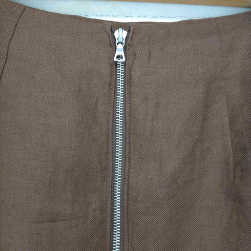 オーラリー AURALEE LINEN GABARDINE SLIT SKIRT レディース JPN:0