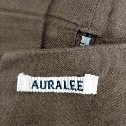 オーラリー AURALEE LINEN GABARDINE SLIT SKIRT レディース JPN:0