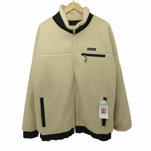 コロンビア Columbia BLACK LABEL Floyd Rock 2Jacket 前面ロゴ リバーシブル フリースジャケット メンズ JPN:XL