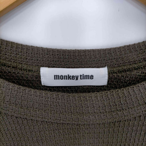 モンキータイム MONKEY TIME TC RASCHEL SHORT SLEEVE TEE メンズ JPN:M