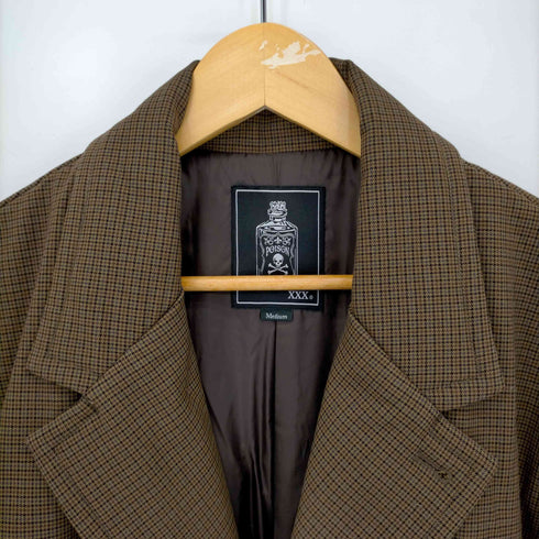 ジィ ヒステリック トリプルエックス Thee Hysteric XXX PRIMALOFT 中綿 チェスターコート アウター ロング メンズ JPN:M