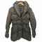エルマンノ シェルヴィーノ ERMANNO SCERVINO ギャザーライン ビッグカラー ダウンコート レディース EUR:42