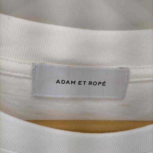 アダムエロペ Adam et Rope ポケット付き クルーネックTシャツ メンズ JPN:M