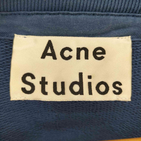 アクネストゥディオズ ACNE STUDIOS 刺繍 クルーネック プルオーバー スウェット メンズ import:XS