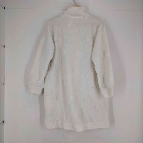 ツモリチサトスリープ tsumori chisato SLEEP ローブ ねこ トランプ モコモコ ジャケット アウター ミドル丈 レディース JPN:M