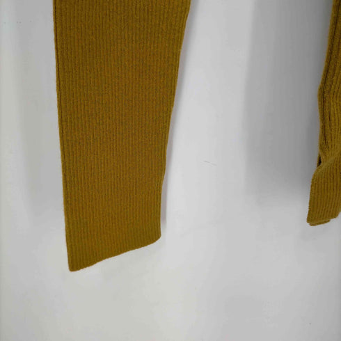 キャバン CABaN 19AW コットンカシミヤ リブクルーネックプルオーバーニット セーター レディース FREE