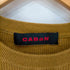 キャバン CABaN 19AW コットンカシミヤ リブクルーネックプルオーバーニット セーター レディース FREE