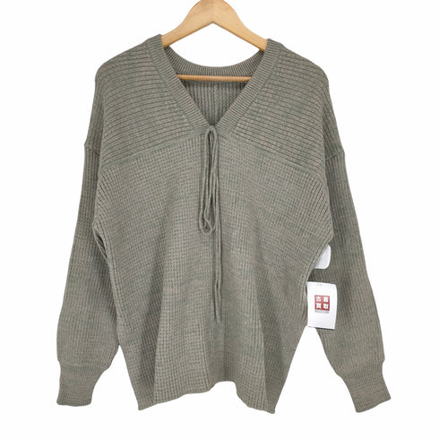 クラネ CLANE 22SS MIX COLOR STRING WIDE KNIT TOPS レディース JPN:1