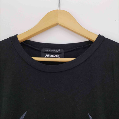 メメントイズム MEMENTISM バンド プリント ライトウェイト オーバーサイズ S/S Tシャツ メンズ