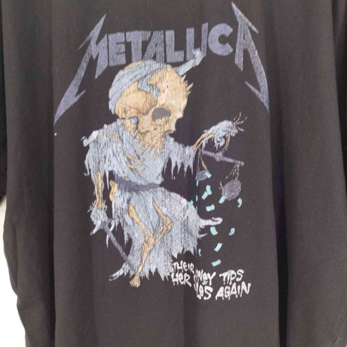 メメントイズム MEMENTISM バンド プリント ライトウェイト オーバーサイズ S/S Tシャツ メンズ