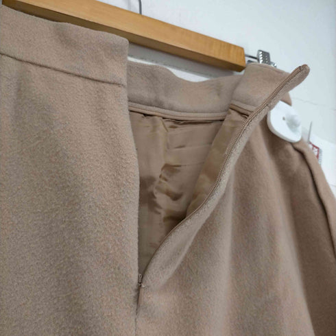 フォクシー FOXEY ウールカシミヤ スカート ひざ丈 フレア ラップ レディース JPN:40