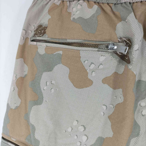 アンダーカバー UNDERCOVER 21SS カモ柄ワイドテーパードパンツ メンズ JPN:M