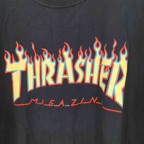 スラッシャー THRASHER ファイヤーロゴ S/S Tシャツ ビッグサイズ メンズ 2XL