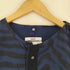 オーエーエムシー OAMC ゼブラ柄 S/S ノーカラーシャツ メンズ import:L