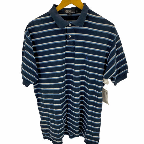 ポロバイラルフローレン Polo by RALPH LAUREN ボーダーポロシャツ メンズ JPN:L
