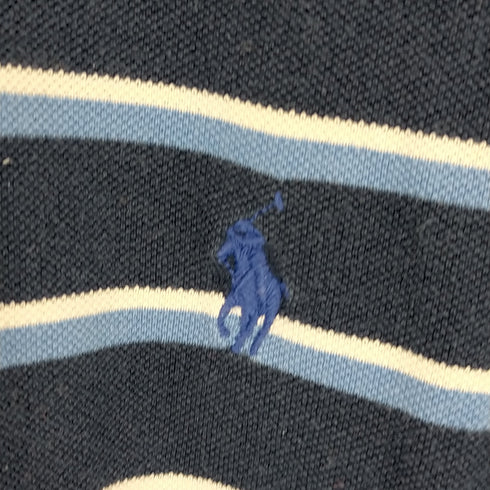 ポロバイラルフローレン Polo by RALPH LAUREN ボーダーポロシャツ メンズ JPN:L