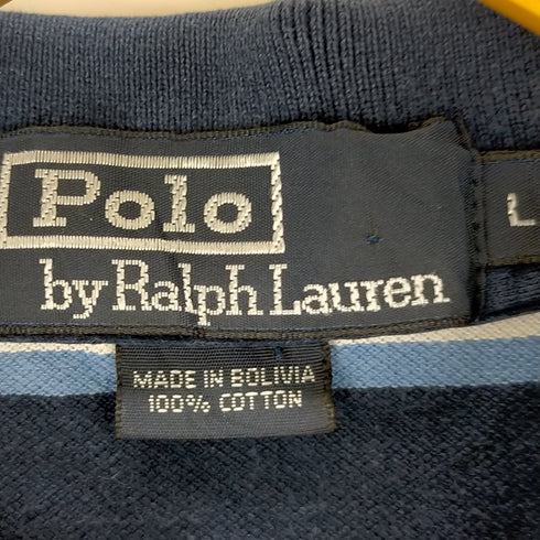 ポロバイラルフローレン Polo by RALPH LAUREN ボーダーポロシャツ メンズ JPN:L