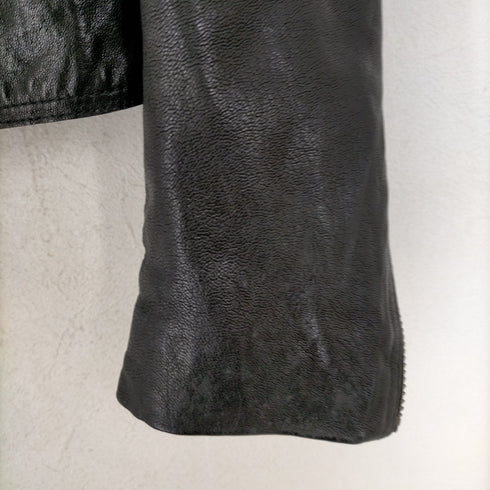 ヌーディージーンズ Nudie Jeans ラムレザージップブルゾン メンズ JPN:S