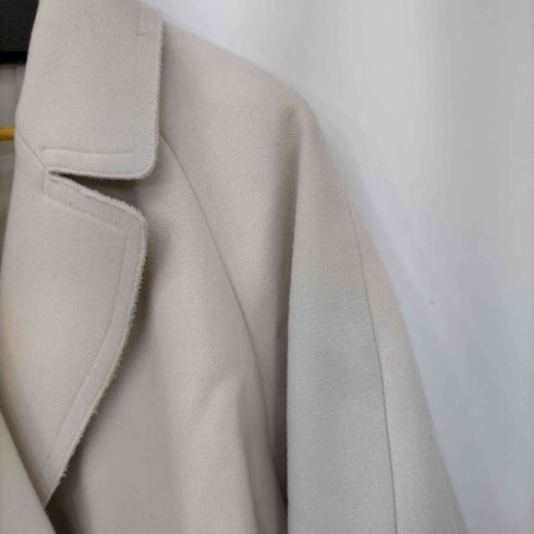 メゾンスペシャル MAISON SPECIAL 21AW スーパー140メルトンオーバーコート チェスター ロング アウター ウール レディース JPN:36