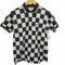 フレッドペリー FRED PERRY ロゴ刺繍 チェック ポロシャツ メンズ import:M