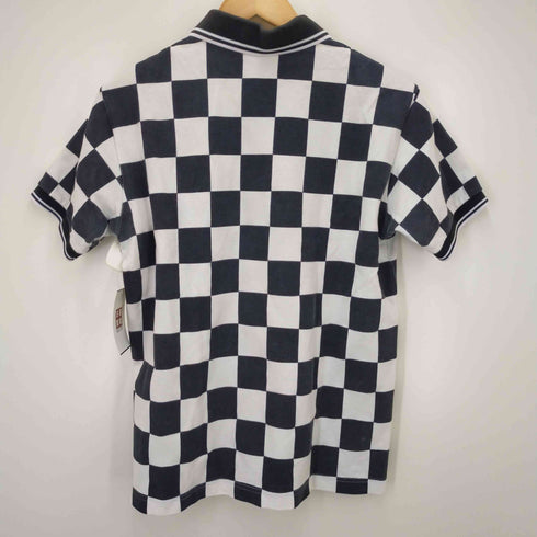 フレッドペリー FRED PERRY ロゴ刺繍 チェック ポロシャツ メンズ import:M