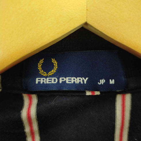 フレッドペリー FRED PERRY ロゴ刺繍 ショートスリーブ ポロシャツ メンズ import:M
