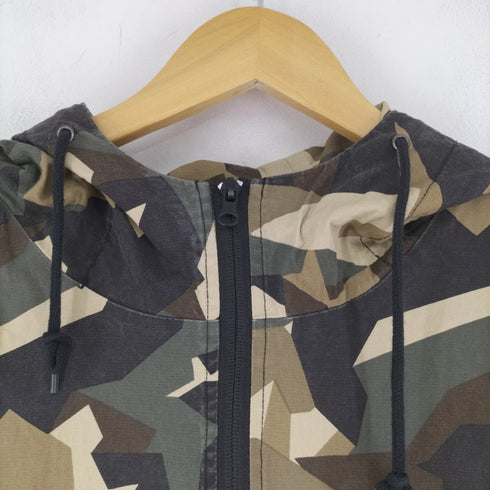 レフラー Leflah 総柄アノラックパーカー メンズ import:L